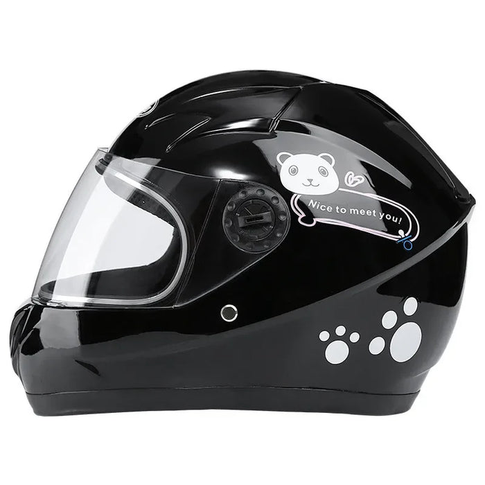 Kid Child Motorcycle Helmet Detachable Full Face Helmet