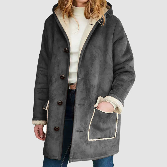 Winter Suede Leather Jackets For Women Streetwear Ladies