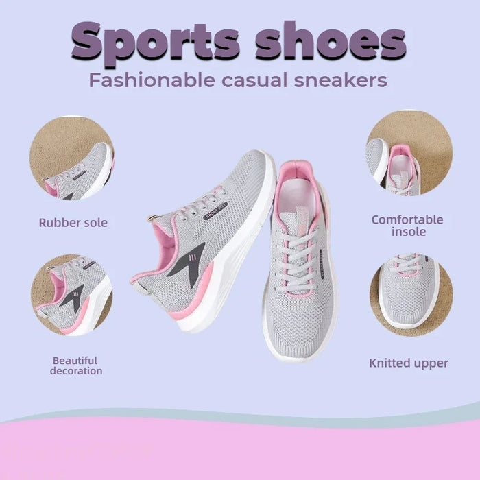 The Womens Walking Shoes Have A Soft And Slip Resistant