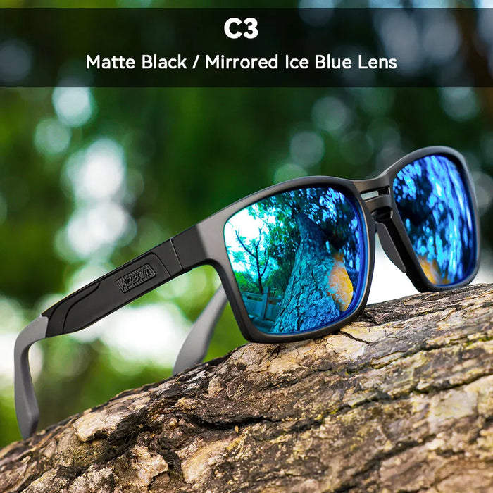 Kdeam New Polarized Photochromic Sunglasses Unisex Size