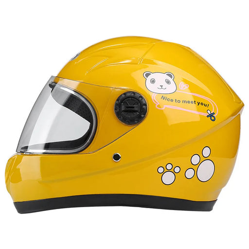 Kid Child Motorcycle Helmet Detachable Full Face Helmet