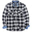 Magcomsen Autumn Windproof Mens Flannel Shirt Warm Long