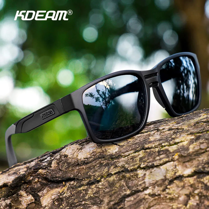 Kdeam New Polarized Photochromic Sunglasses Unisex Size